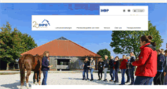 Desktop Screenshot of osteopathiezentrum.de