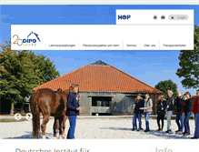 Tablet Screenshot of osteopathiezentrum.de